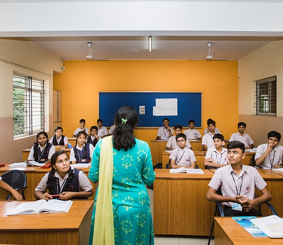 Classroom Session in RV Public School