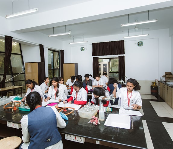 Science Laboratory of RV PU College