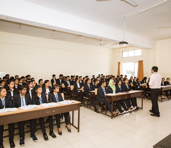 Live Classroom Session at SSMRV Degree College