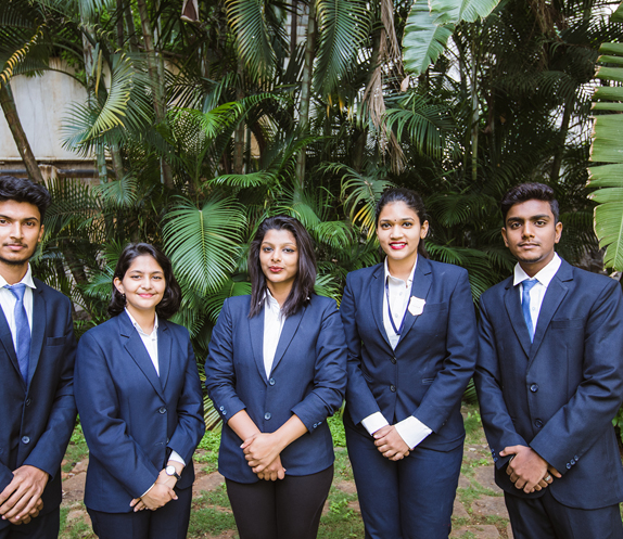 Students of SMMRV Degree College in Bangalore