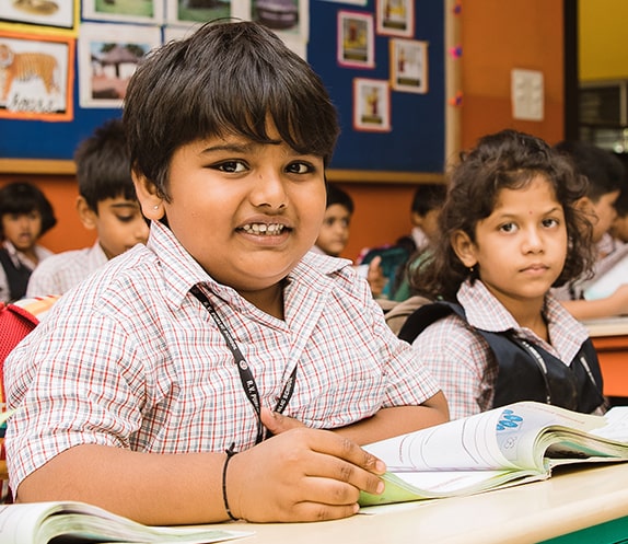 Students in RV Public School