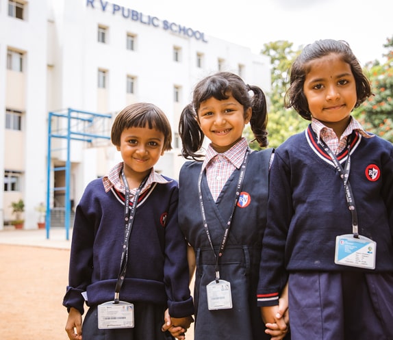 Primary School Students of RV Public School