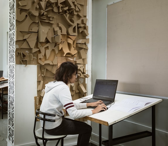 Study Desk at RV College of Architecture